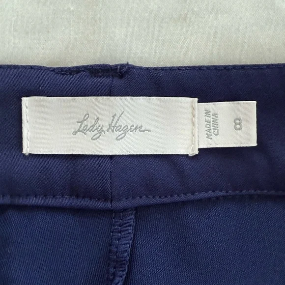 Lady Hagen Golf Skirt‎ Skort Blue Plaid Athletic - Picture 5 of 5